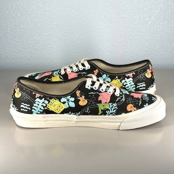 VANS Shoes SpongeBob SquarePants Men 11 ComfyCush Authentic AlohaBob Nickelodeon - Picture 6 of 14